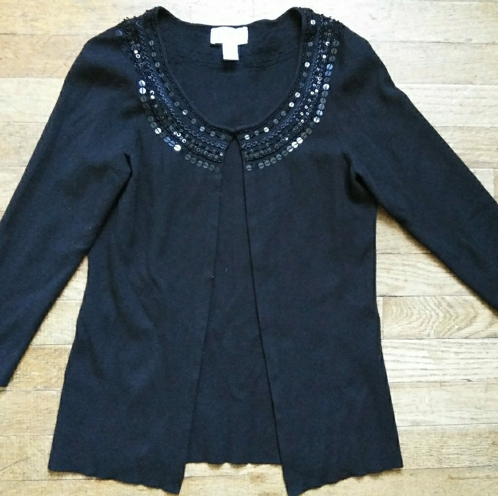 Ann Taylor Loft Black Sweater